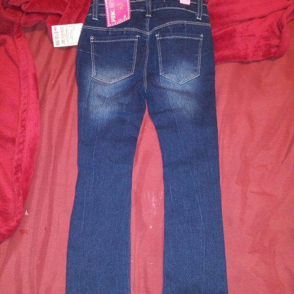 NWT Toddler Girl Ripped Jean - Picture 2 of 2